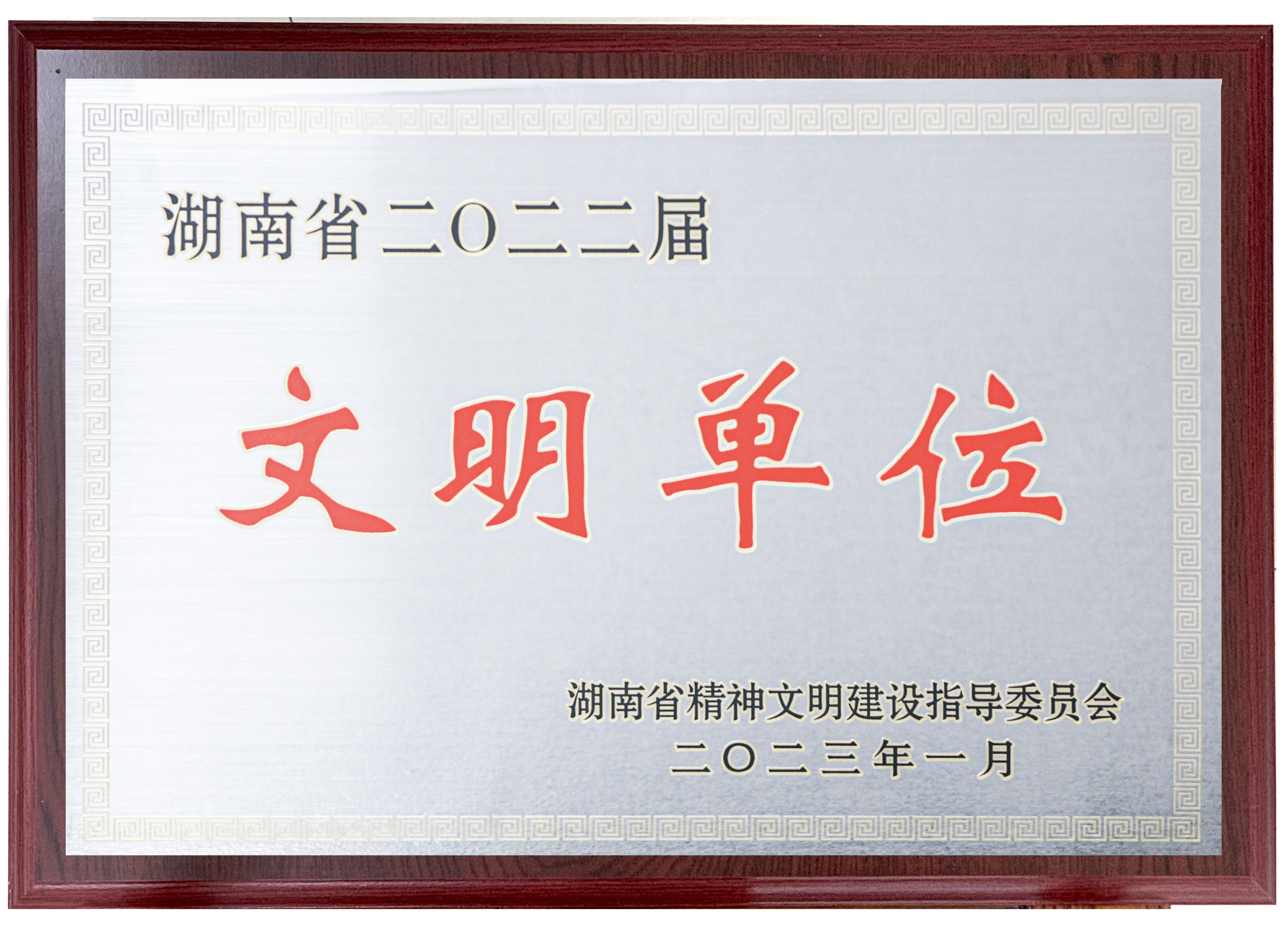 2022届湖南省文明单位
